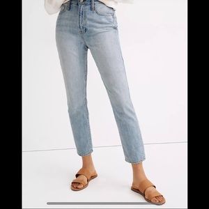 NWOT madewell curvy perfect vintage jean